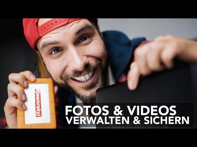 So SICHERE und VERWALTE ich meine FOTOS & VIDEOS 