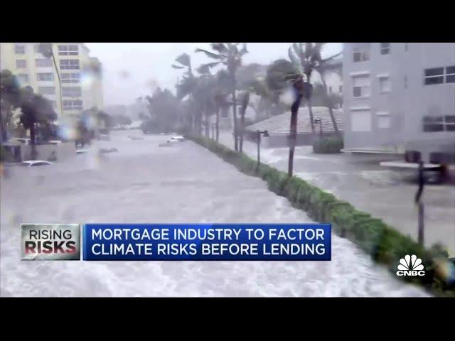 Mortgage industry to factor climate risks before lending