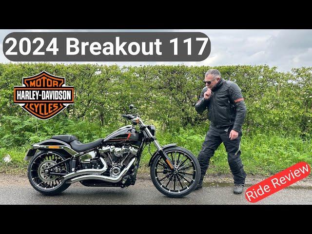 Wow, the Breakout 117 is awesome... Harley's most posey bike for 2024.