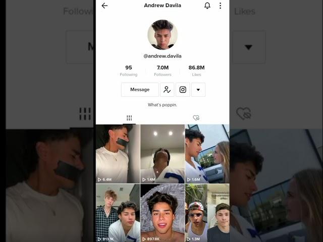 Our tiktok crush ( landrew ) #love