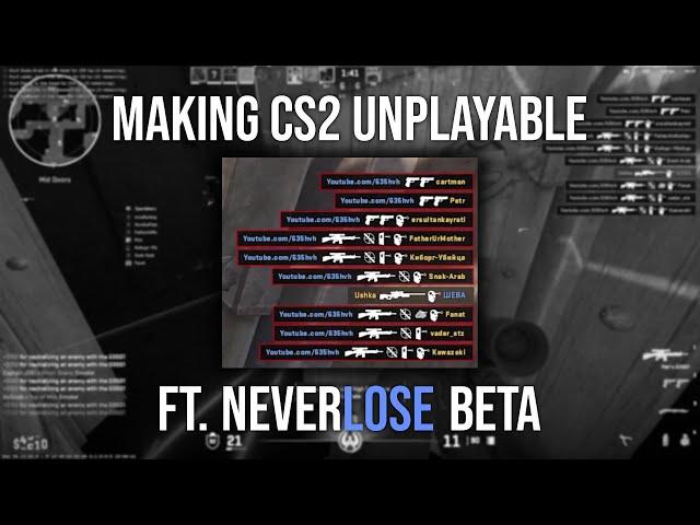 Making CS2 unplayable | Neverlose CS2 Beta