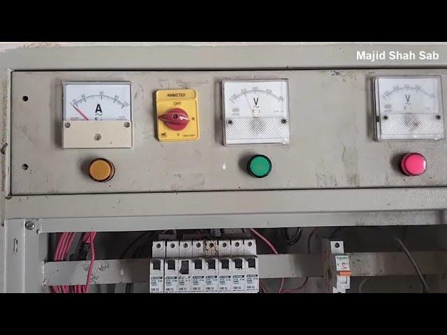 three phase panel board by Majid Shah Sab sagar bhai blooch