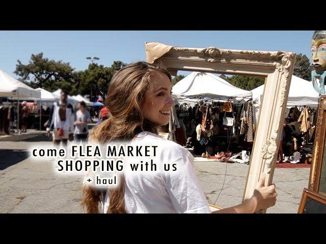 come flea market shopping with us + haul! | XO, MaCenna Vlogs