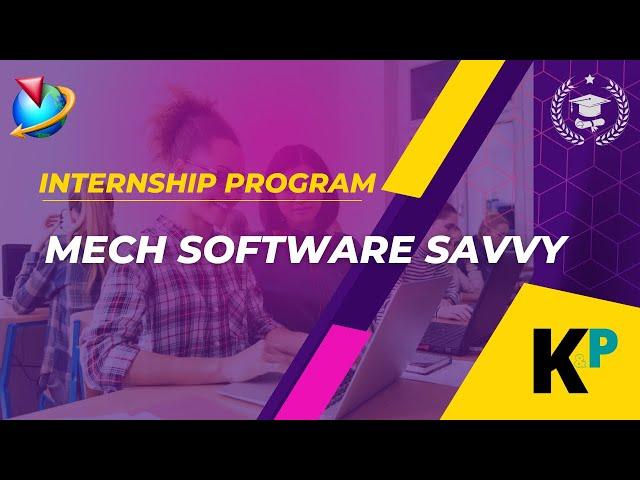 Mech ​Software Savvy​​ Internship Program for Mechanical Engineers |  Parametric Krish