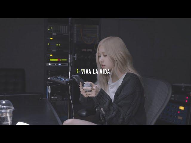 ROSÉ - Viva La Vida (Coldplay) Live Studio Cover