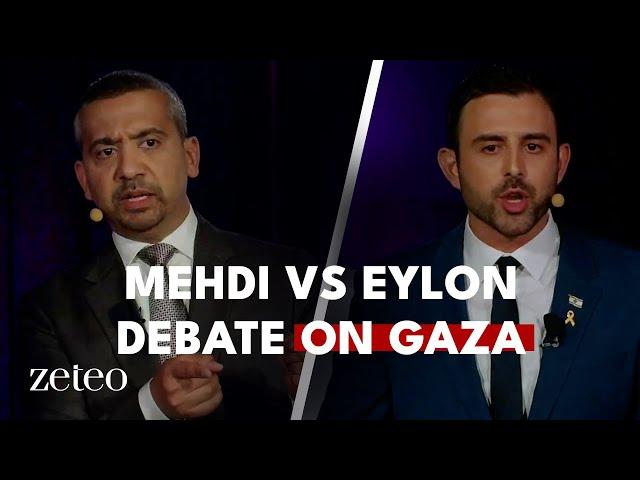 ‘You’re a Sociopath’: Mehdi Hasan vs Eylon Levy on Gaza | FULL DEBATE