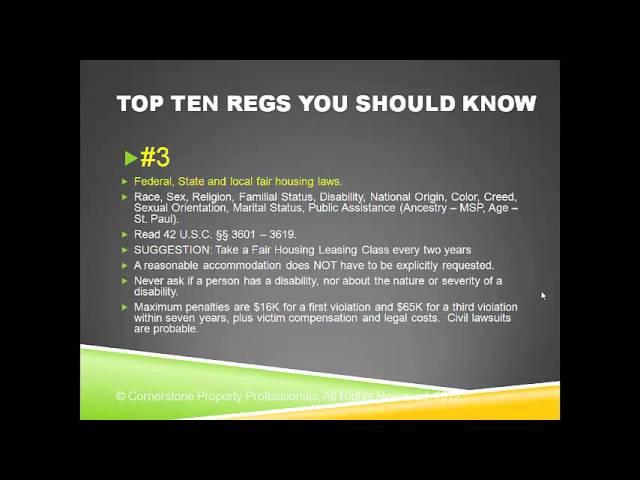 Landlords - Ordinances & Regulations that Could Get You in Trouble