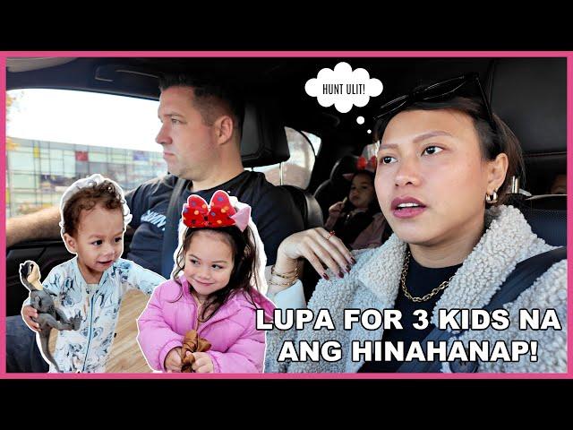 HINDI MEANT TO BE ANG LUPA AT BAHAY FOR THE KIDS! STILL HUNTING! ️ | rhazevlogs