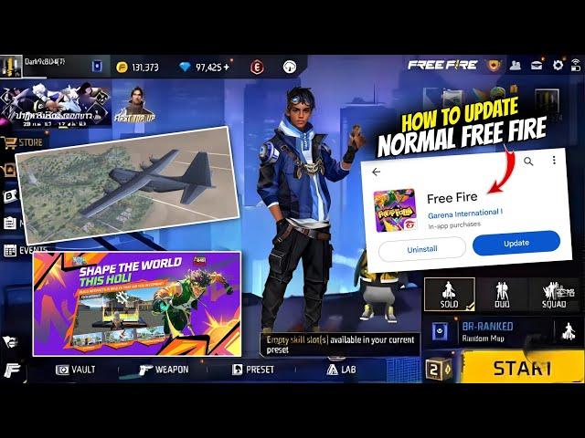 how to update normal free fire | normal free fire ko update kaise karen | free fire new update today