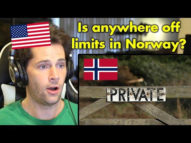 American Reacts to Allemannsretten | Norwegian Right to Roam