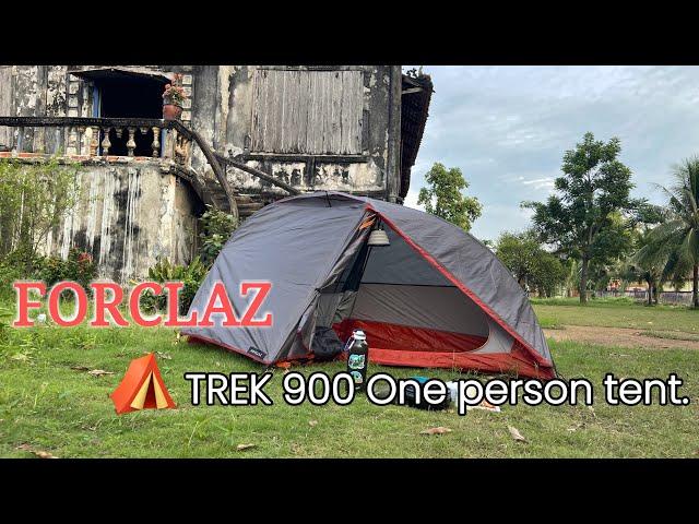 Forclaz TREK 900 1 person tent. (Best Budget Ultralight Tent️ )