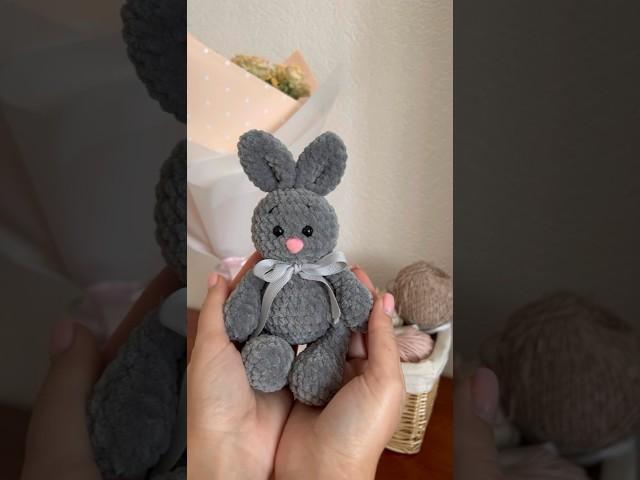 Міні зайка #amigurumi #crochet #вязанііграшки #вязанняукраїна  #подарункиукраїна #іграшкигачком