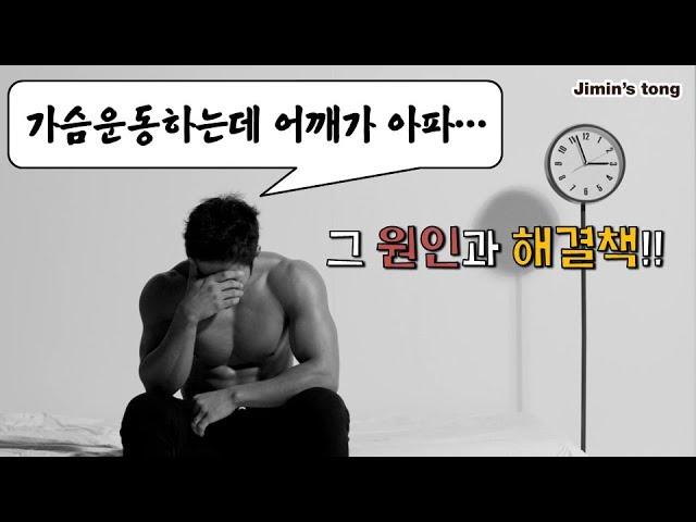 [머슬맥TV] 가슴운동하는데 어깨가 아파? (그 원인과 예방법 with 꿀규)