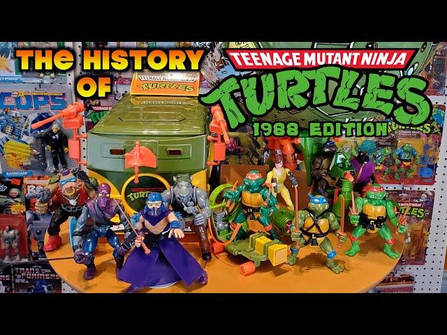 The History of Teenage Mutant Ninja Turtles: 1988 Edition