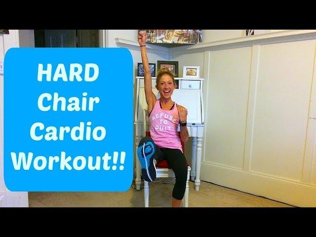 Challenging Chair Cardio Workout | Stay Fit With Injury or Disability