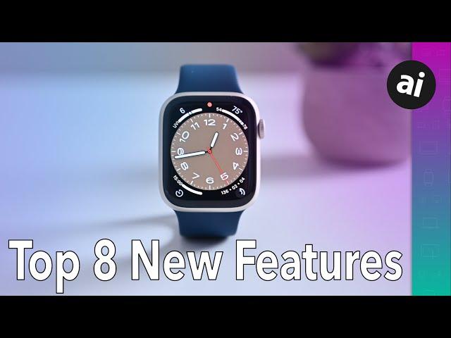 Top 8 New Features of Apple Watch Series 8!