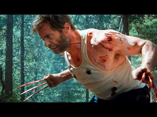 Wolverine's Berserker Rage - Forest Fight Scene - Logan (2017) Movie Clip HD