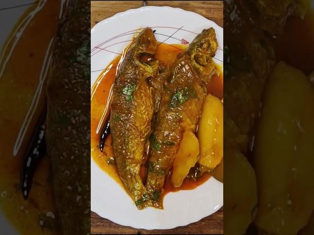 Bata Fish Curry / Bata Macher Jhol / Bata Fish Recipe / Fish Curry / Fish curry with bori & potato