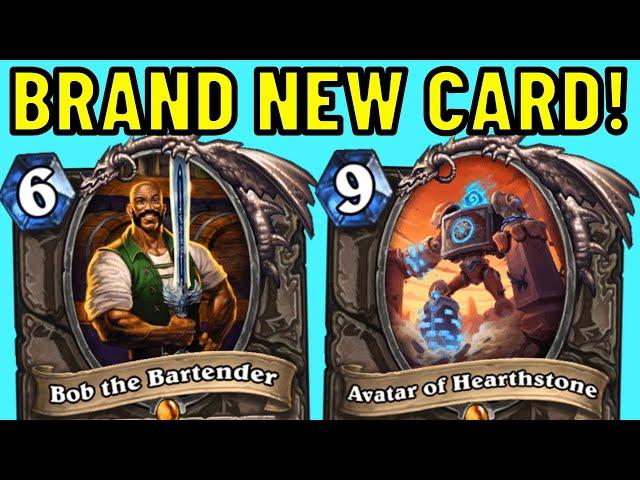 Bob the Bartender is a Playable Card Now?! BROKEN New Combo!