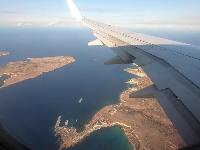 Landing in Malta 