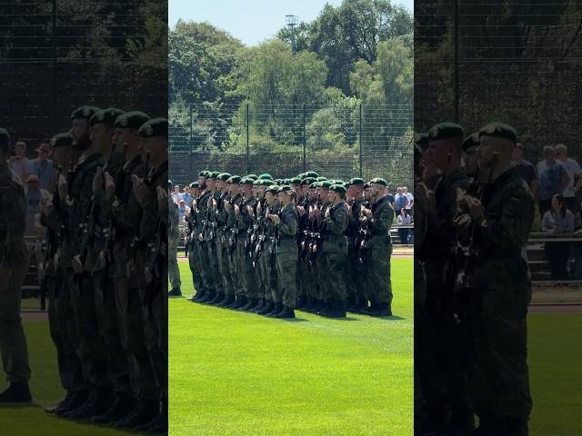 Meldung - Ehrenzug Jägerbataillon 91#bundeswehr #soldaten #militär #tradition #parade