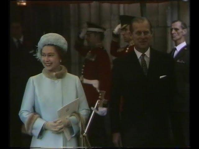 Queen Elizabeth | Prince Philip | Silver Wedding Anniversary | Royalty | 1972