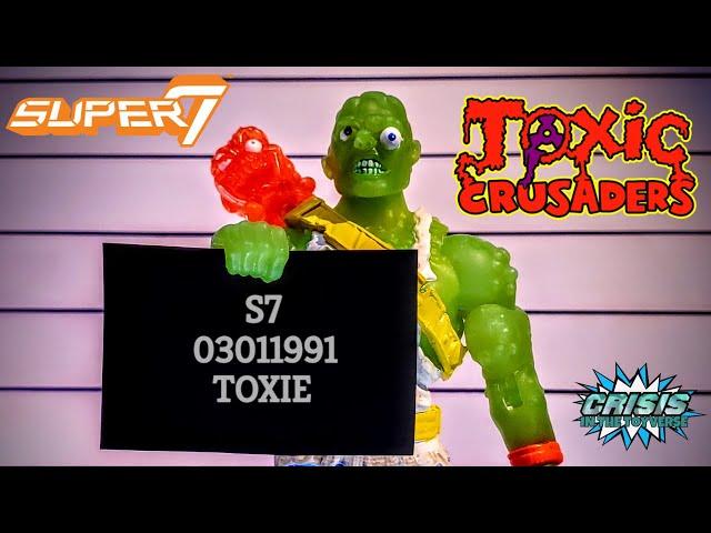 Ultimate Super 7 Toxic Crusaders Radioactive Red Rage Toxie Figure Review