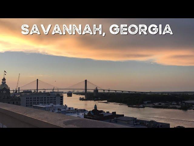 Savannah, Georgia | Savannah River | Forrest Gump Filming Location & Bench