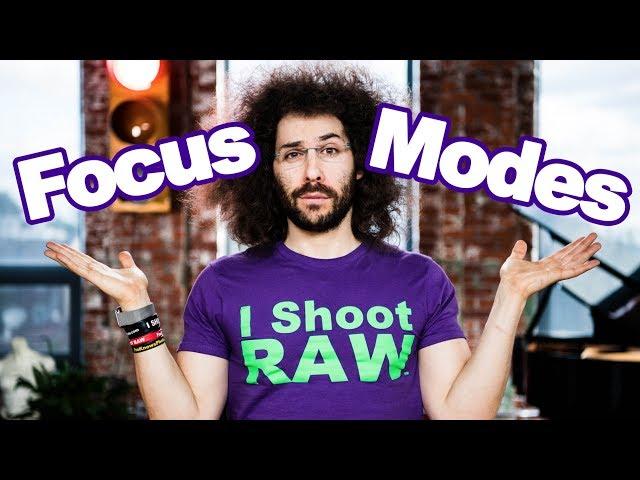 Cameras Focus Modes Explained: When to Use Continuous Auto Focus, Single Auto Focus or Manual Focus