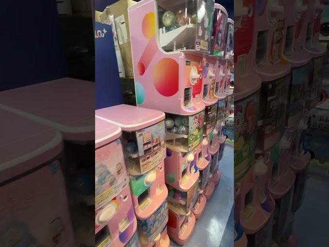 Gachapon Capsule toy machine store in Tokyo, Japan on Takeshita street in Harajuku/Shibuya
