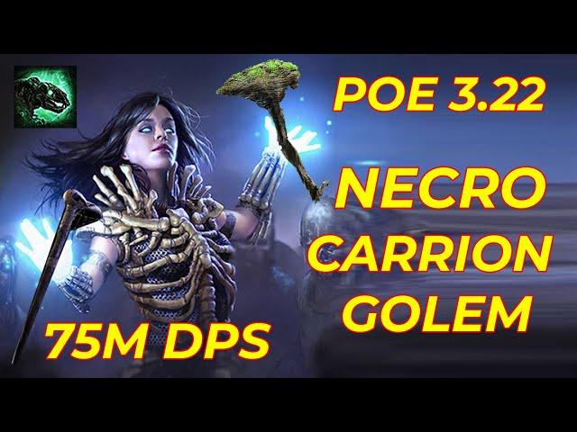 POE 3.22 CARRION GOLEM VS ALL BOSSES