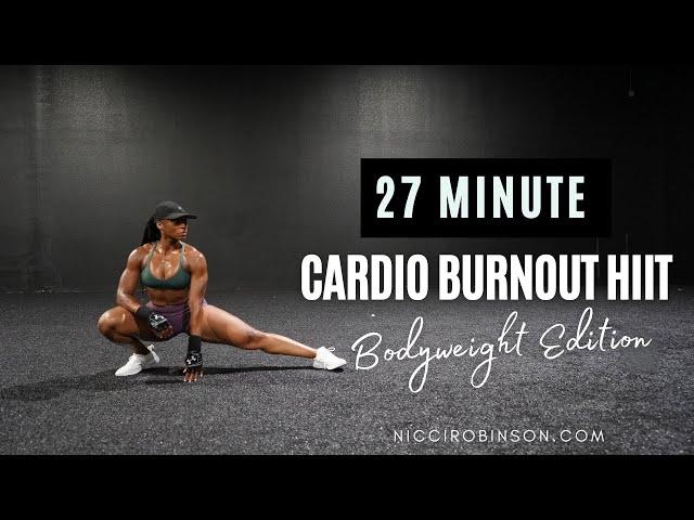 27 Minute Cardio Burnout HIIT