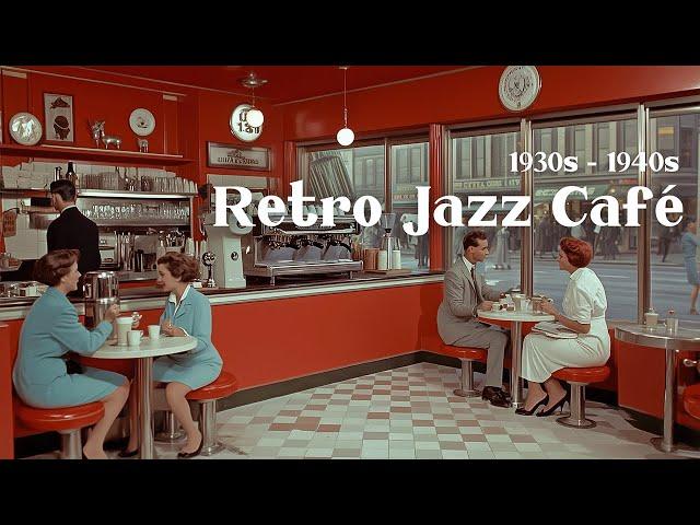 Retro Jazz Café | Relaxing 1940s Jazz Music for Work & Study