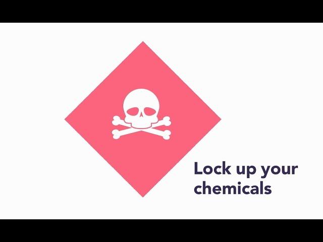 Tips for a healthy home: Lock up your chemicals