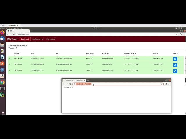 Xproxy - API Renew IP all 4G proxies