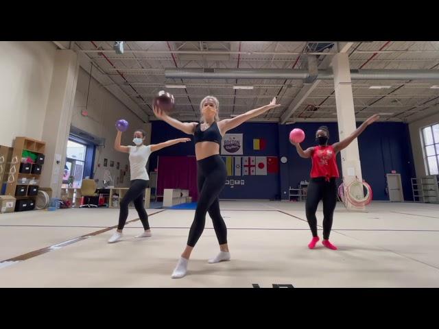 Rhythmic Gymnastics for adults (Ball Routine)