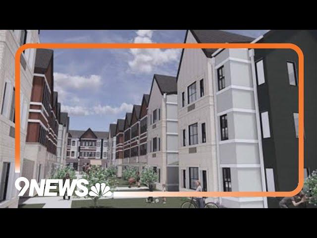 Affordable housing units under construction in Aurora