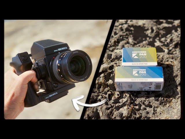 Testing a NEW B&W Film! — Kentmere 200 in Medium Format & 35mm