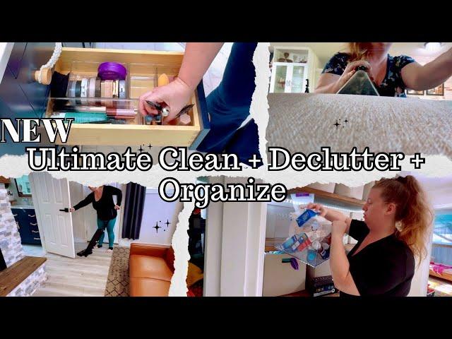 Ultimate Cleaning Decluttering and Organizing Motivation / Clean With Me Marathon