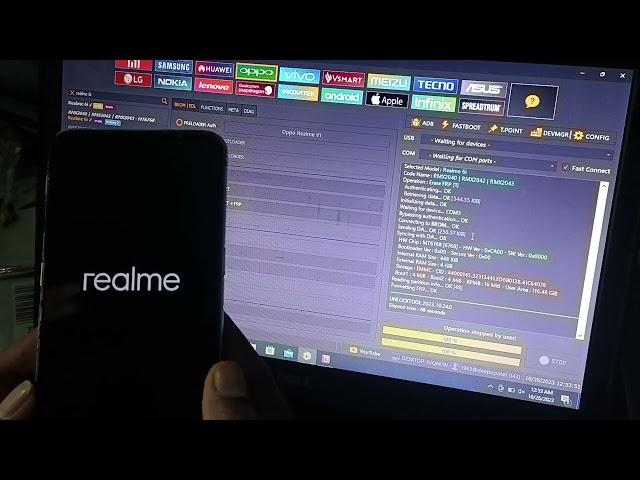 Realme 6i Frp by !!(unlock tool)!!