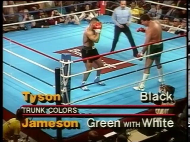 Mike Tyson vs Mike Jameson 24.1.1986