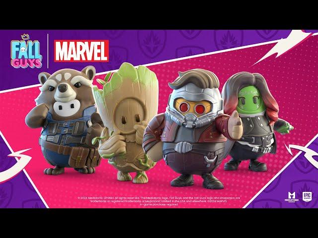 Fall Guys - Guardians of the Galaxy Trailer