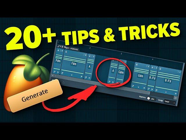 20+ LIFE CHANGING FL Studio Tips & Tricks (SECRET SAUCE)