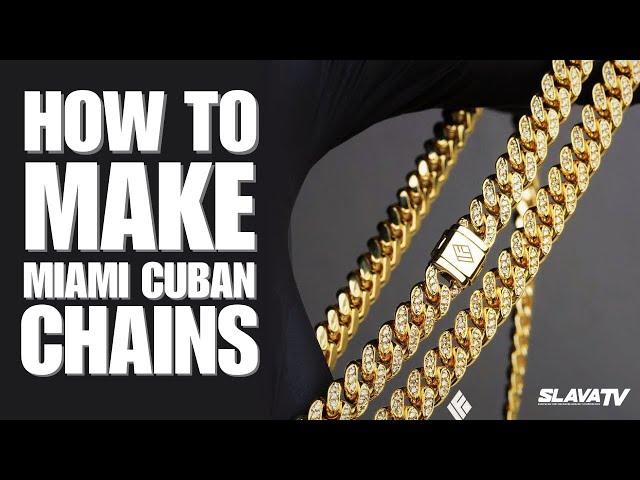 How To Make GOLD Miami Cuban Chains With A 3D Printer & Castable Resin