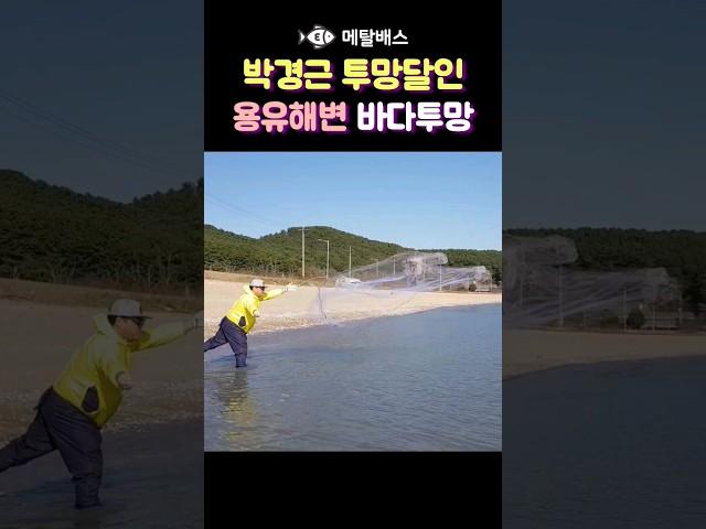 박경근 바다투망달인 멋진 캐스팅, 한국투망협회, 숭어투망, 그물낚시, castnet, fishing, playpesca #shorts