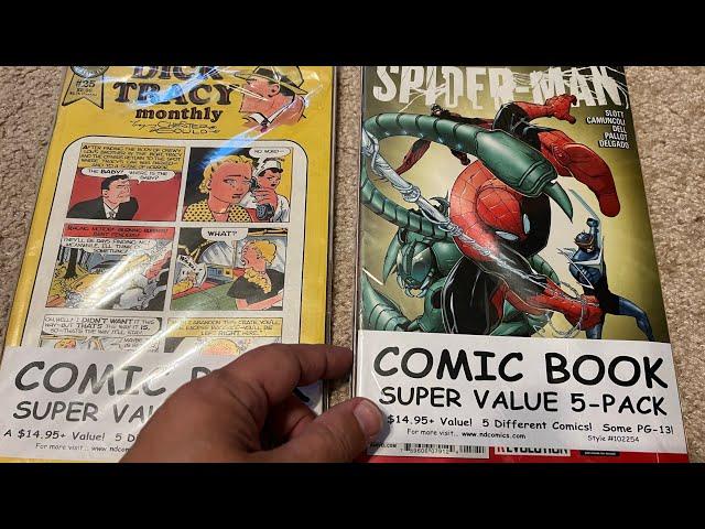 Unintentional ASMR: Opening Comic Book Mystery Packs