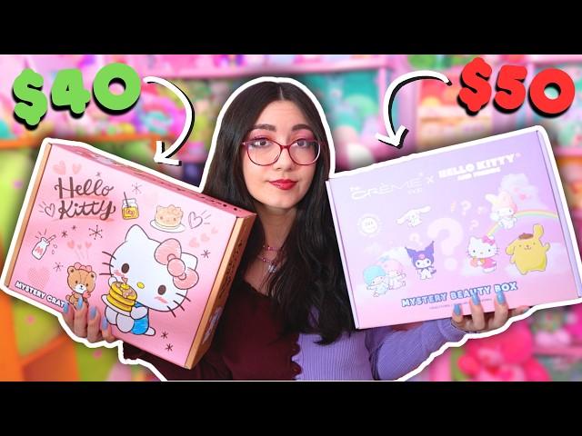 I found MORE Sanrio mystery boxes! (unboxing)