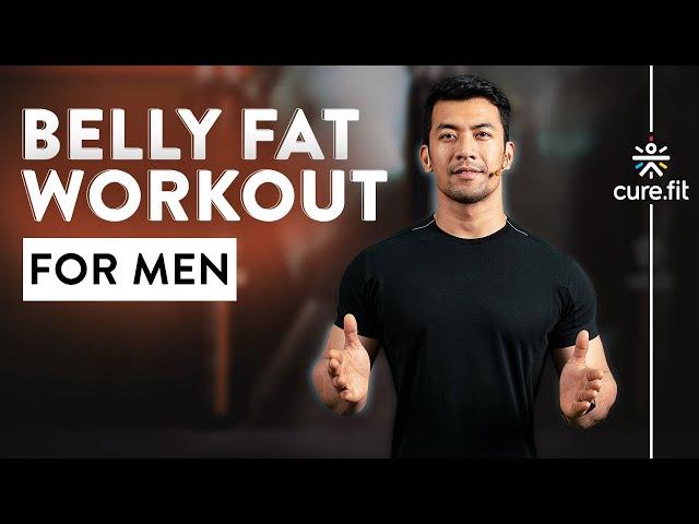 Belly Fat Workout For Men | Belly Workout At Home | Belly Burn Workout | Cult Fit | CureFit