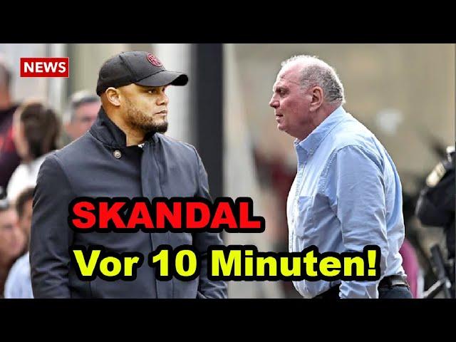 Vor 10 Minuten! Uli Höneß kritisierte Vincent Kompany dafür, dass er Musiala nicht spielen ließ