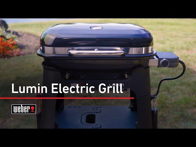 Introducing the Weber Lumin Electric Grill